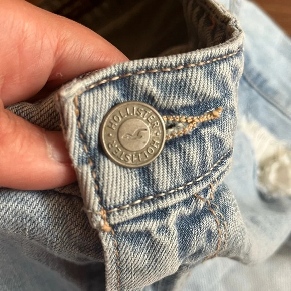 High Waisted Denim/Jean Skirt - Picture 7 of 7